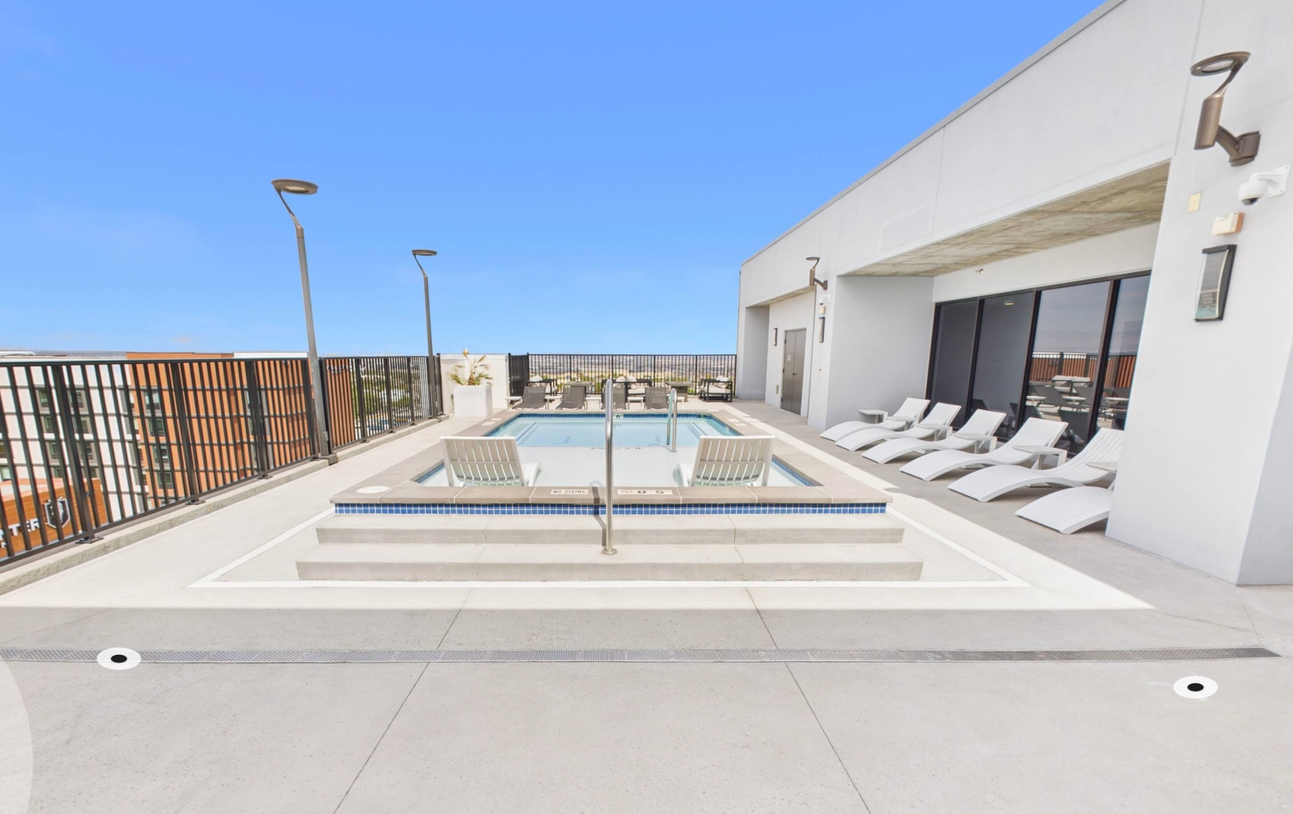 rooftop area